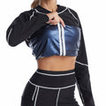 Womens Long Sleeve Shapewear Fitness Suit