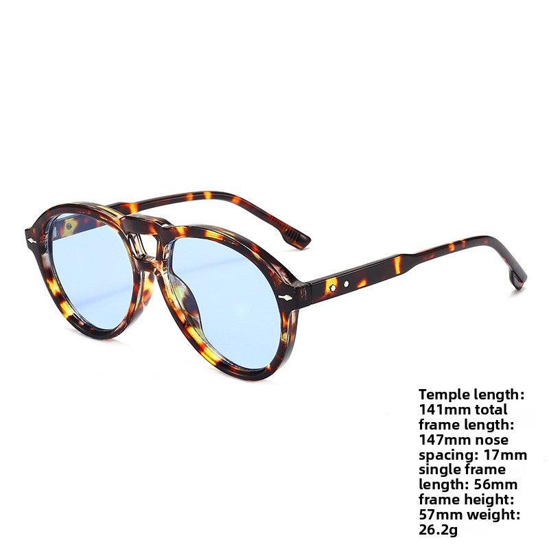UV400 Protection Square Frame Sunglasses