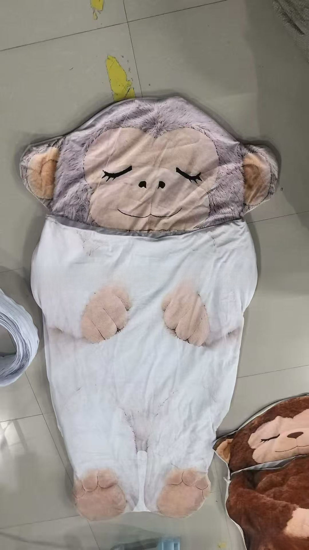 Adult Plush Envelope Sleeping Bag