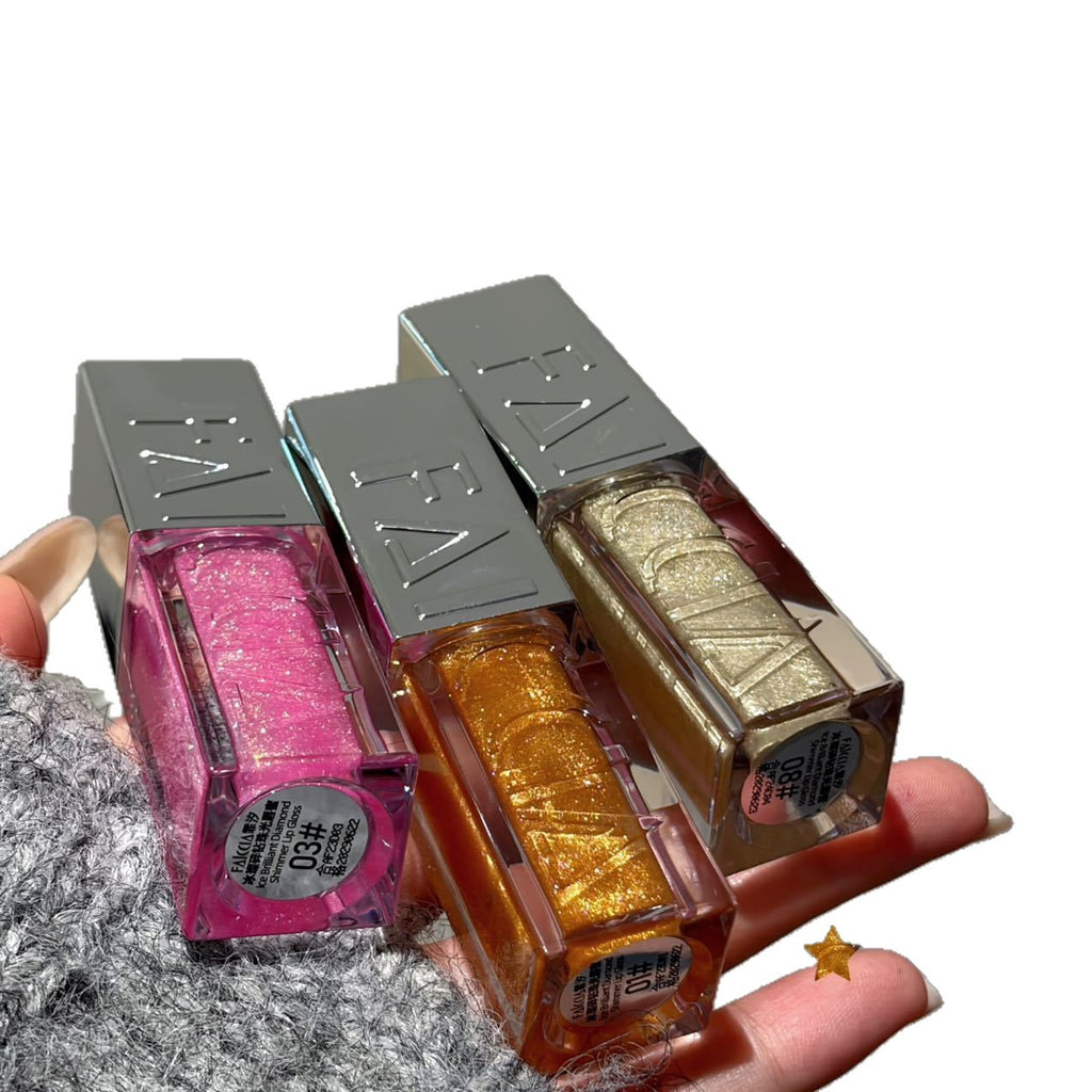 Shimmering Diamond Pearlescent Lip Gloss