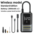 Wireless Portable Digital Display Car Air Pump