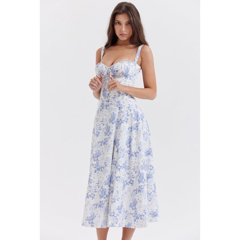 Elegant Sleeveless A-Line Dress