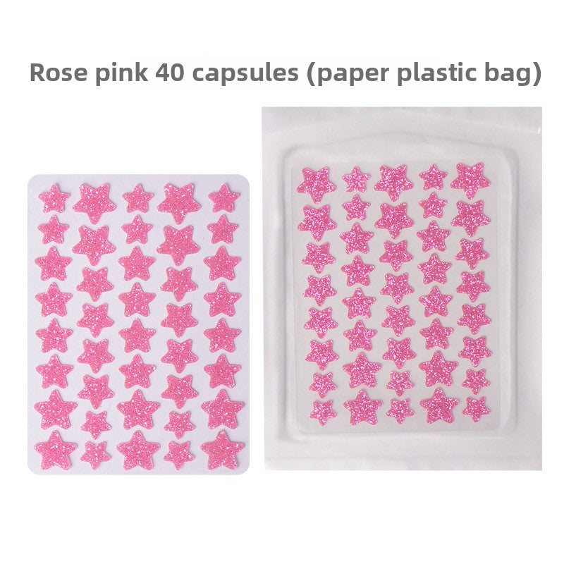 Glitter Star Acne Patches Pus Absorption