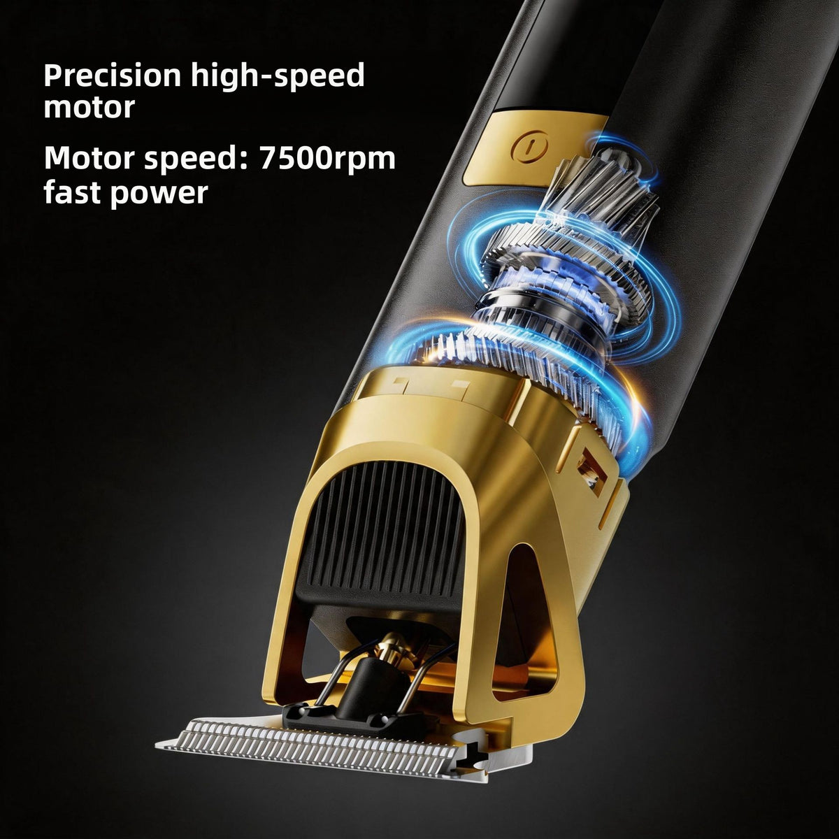 Rechargeable LED Display Hair Clipper