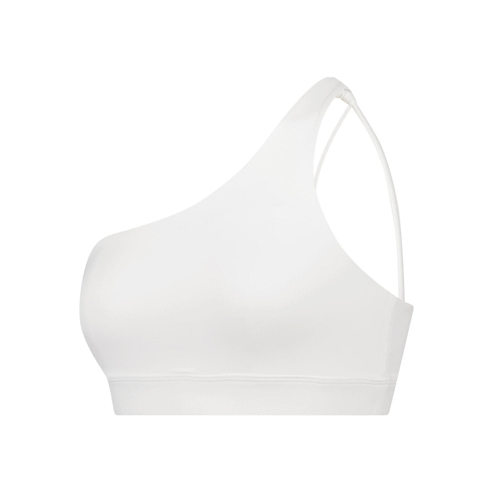 Elegant One-Shoulder Yoga Sports Top