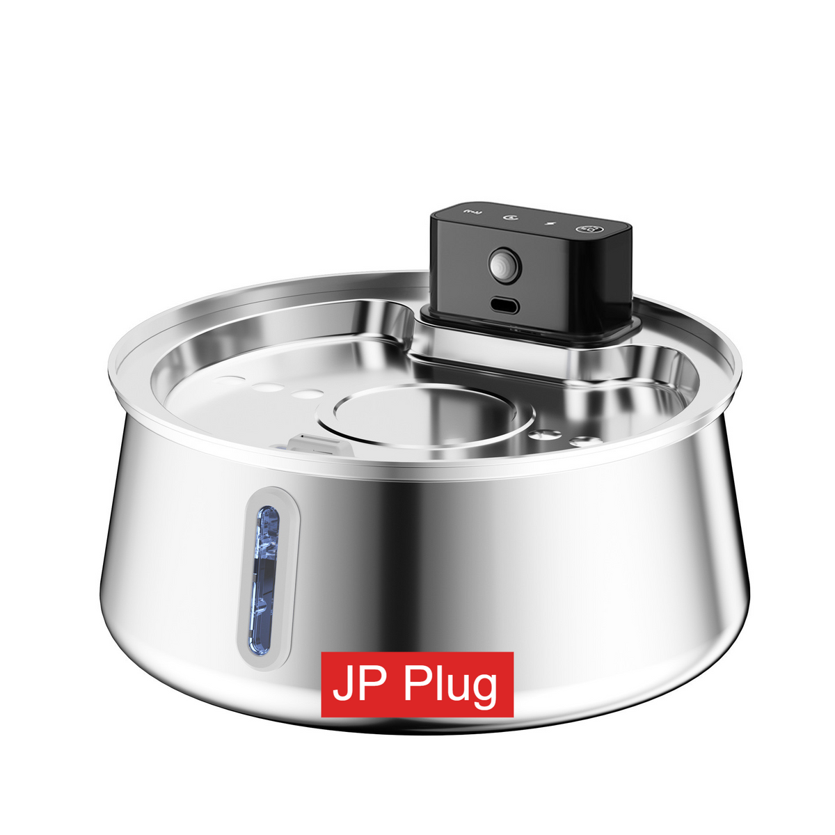 4L Stainless Steel Wireless Infrared Sensor Pet Water Fountain for Cats and Dogs