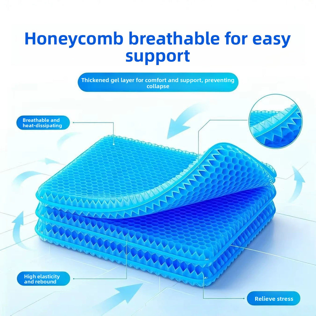 honeycomb gel seat cushion