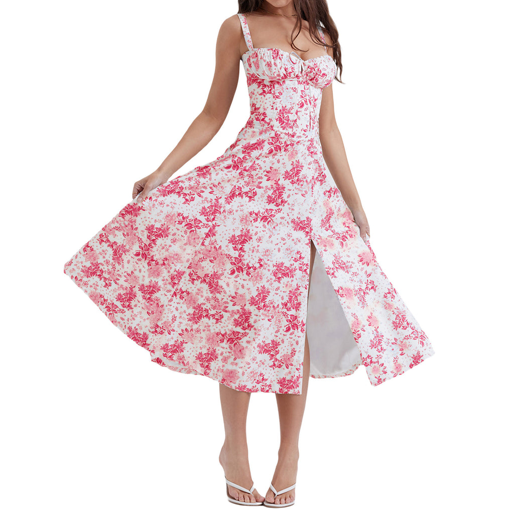 Strap Waist Sling Dress
