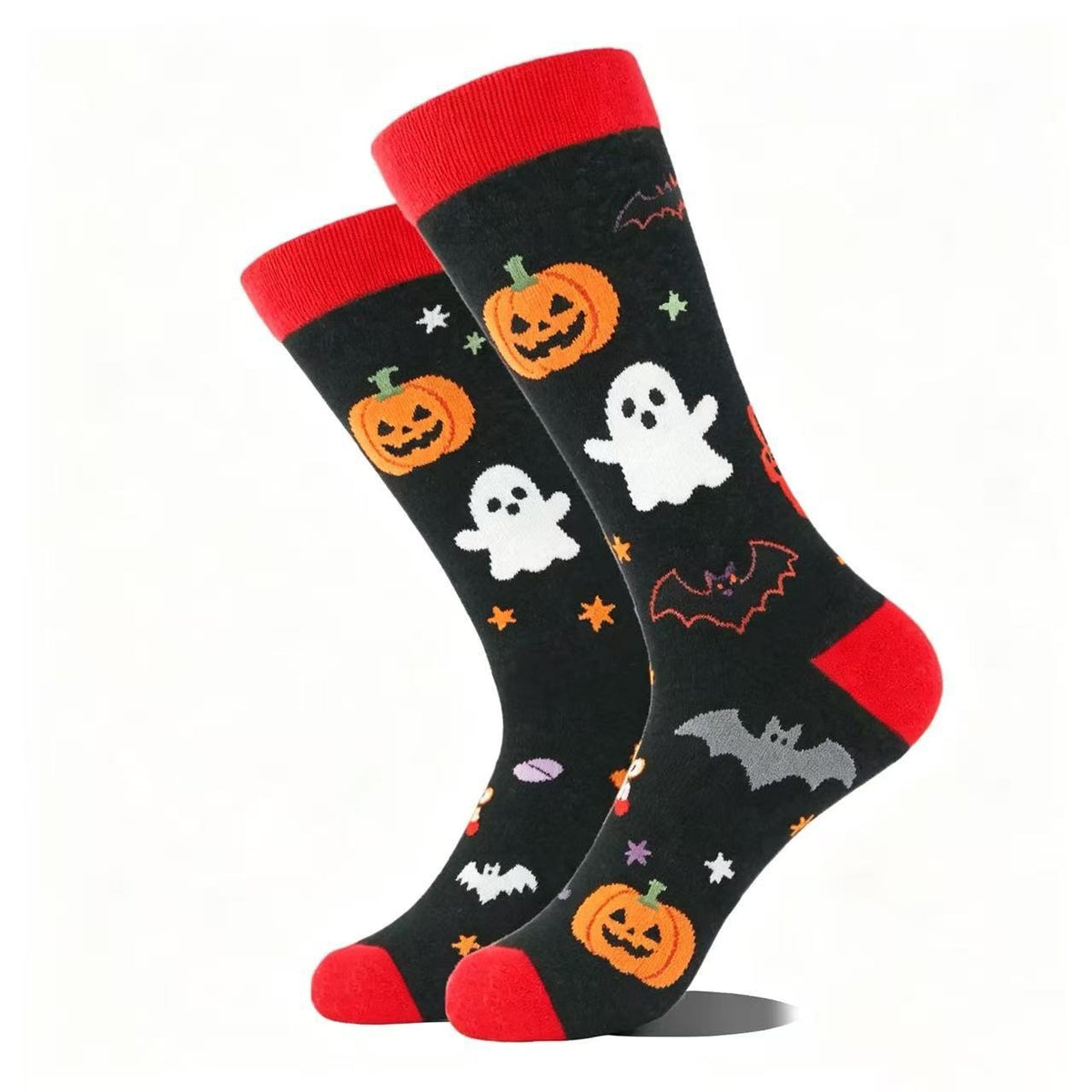 Halloween Themed Mid-Calf Cotton Socks