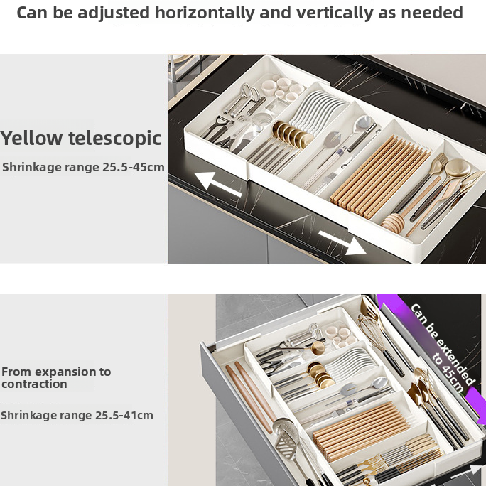 Expandable Drawer Organizer Box