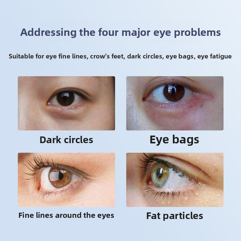 Hydrogel eye patches for reducing dark circles and hydrating the skin