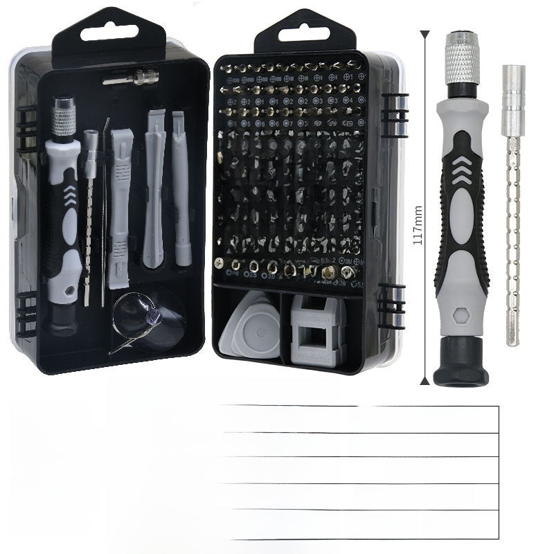 115-in-1 Magnetic Screwdriver Set with Storage Case