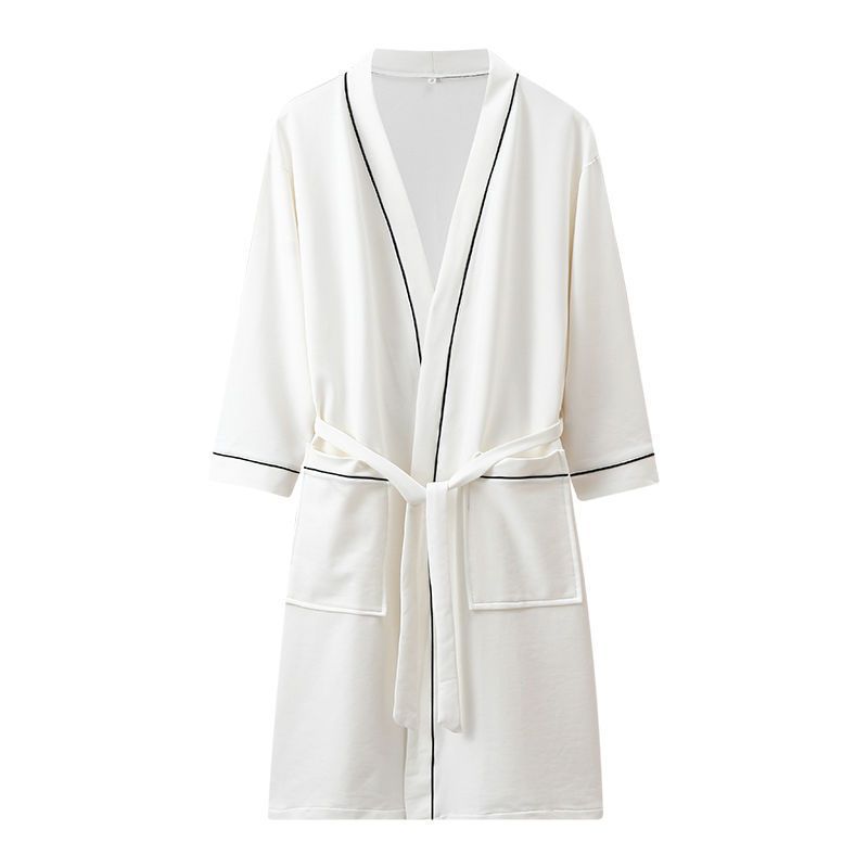 Pure Cotton Absorbent Bathrobe for Men and Women