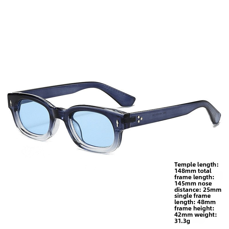 UV400 Protection Square Frame Sunglasses