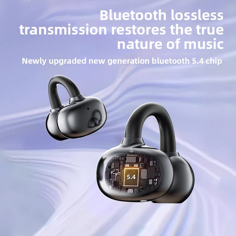 Wireless Bluetooth Headset B23 Clip-On with Digital Display