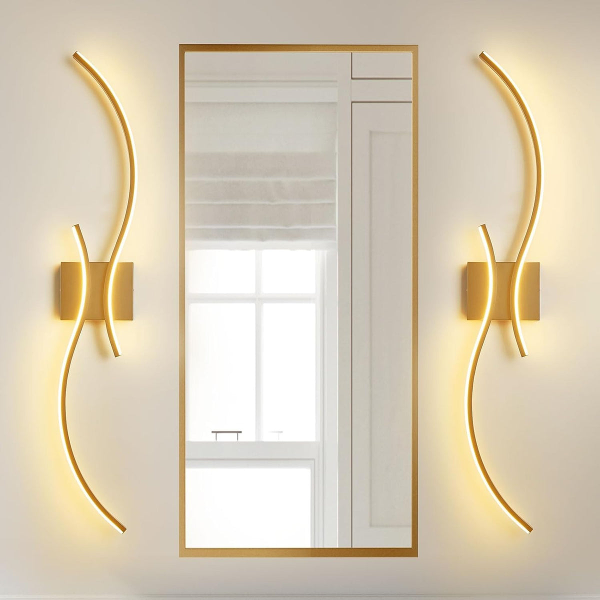 Modern Wave Design Wall LED Lighting
