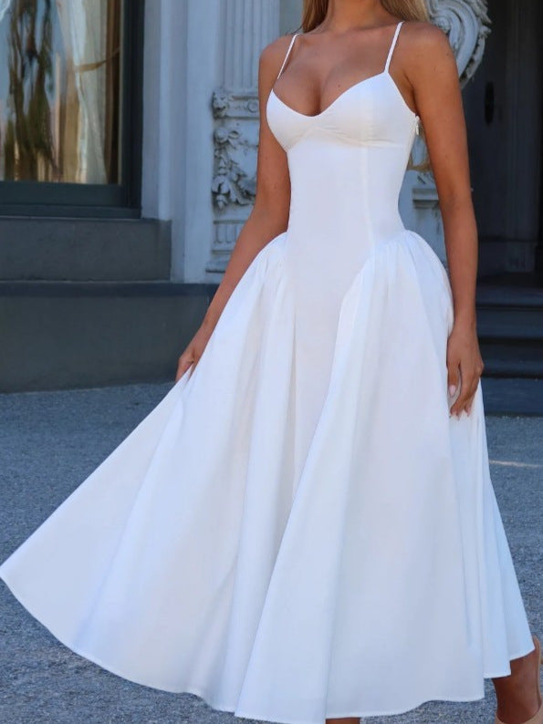 French Style Slimming Long Dress