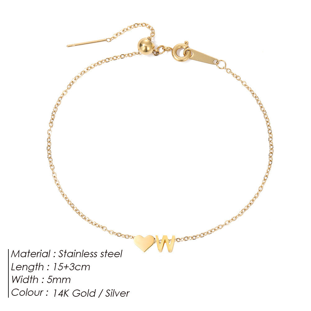 Letter Bracelet Woman
