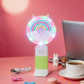 Cute Lollipop-Shaped Handheld Cartoon Mini Fan