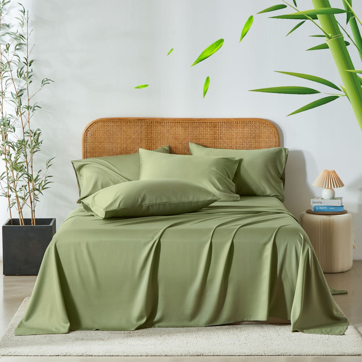 Fitted Bed Sheets, Quilt Cover, Pillowcase Set