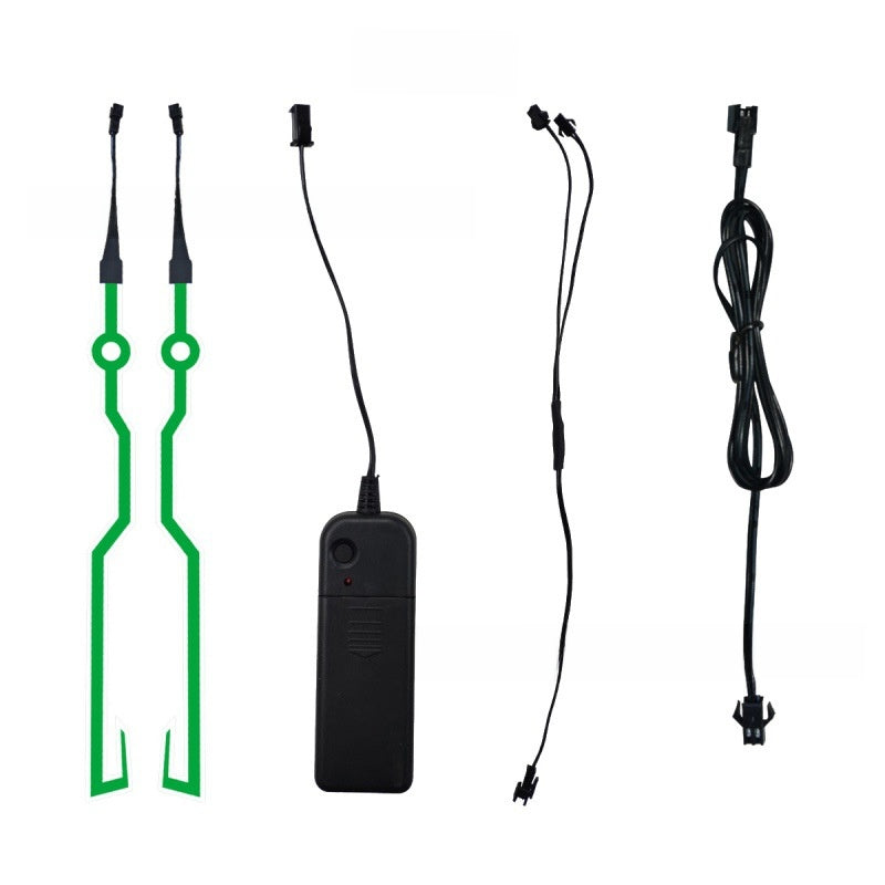 LED Helmet Light Strip for Night Riding Safety