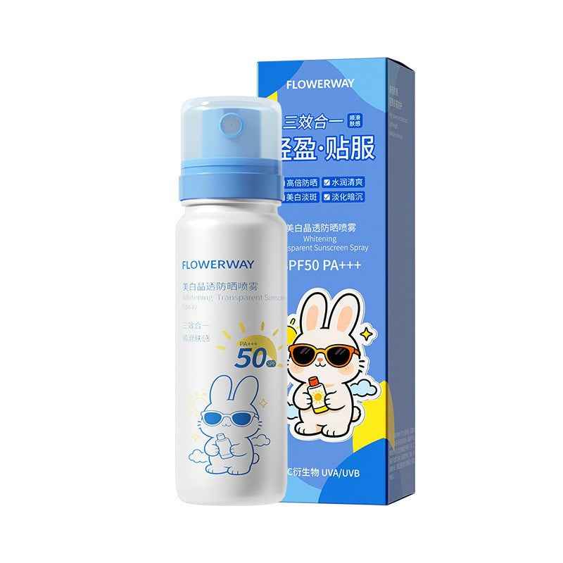 Whitening Sunscreen Spray with SPF50