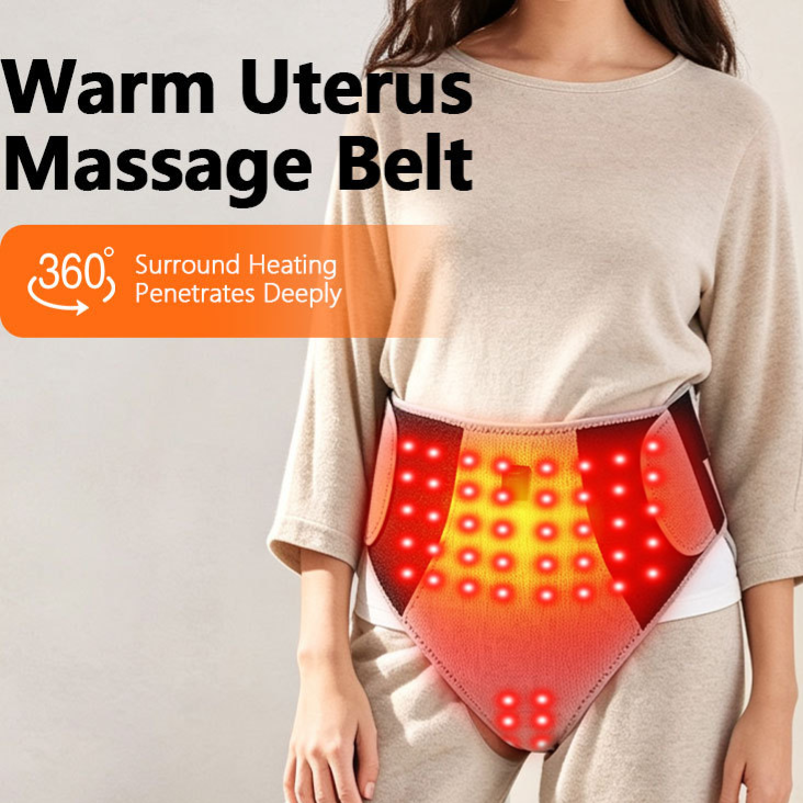 Red light physiotherapy electric heating belt vertebral lumbar disc