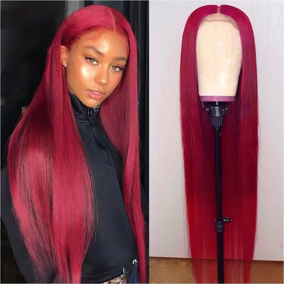 Long Straight Lace Front Wig