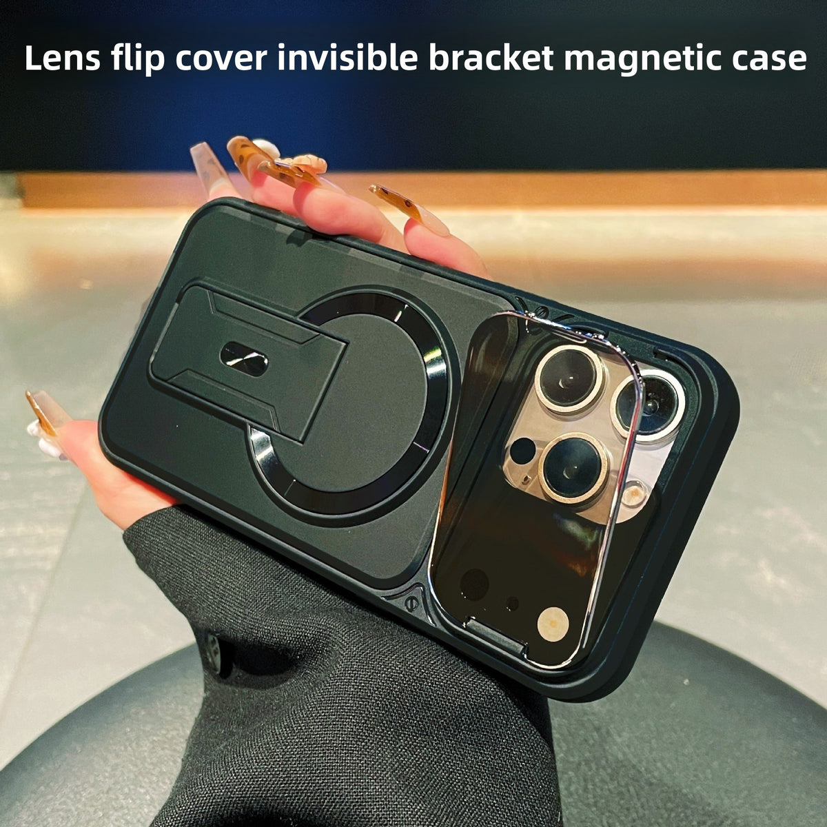 Magnetic Flip-Top Phone Case with Stand