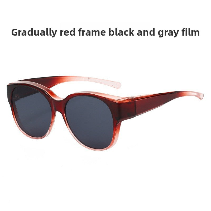 Polarized Over-Glasses Sunglasses UV400 Protection HD Lens Fit Over Prescription Glasses