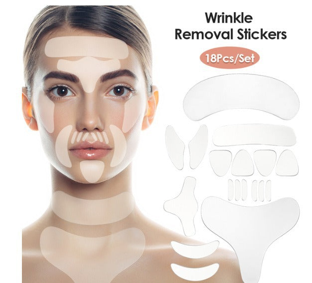 Reusable Silicone Anti-Wrinkle Patch Set