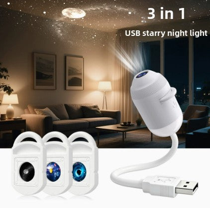 USB Starry Sky Projection Night Light