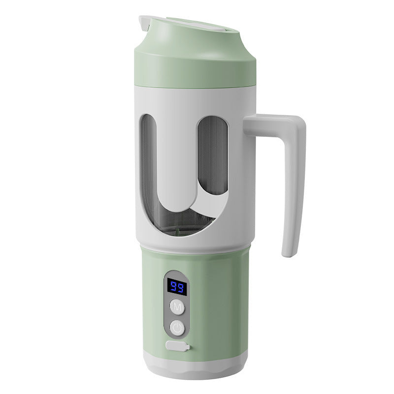 Portable Rechargeable Fruit Juicer with Digital Display