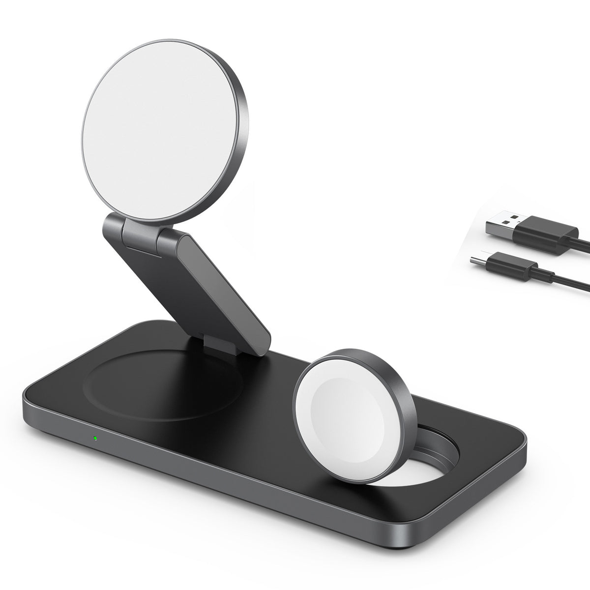 3-in-1 Magnetic Wireless Charger for iPhone Apple Watch AirPods