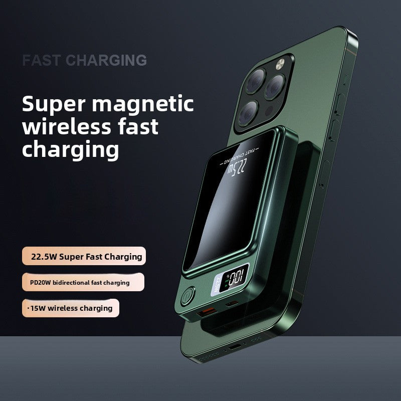 Ultra Thin Magnetic Wireless Power Bank