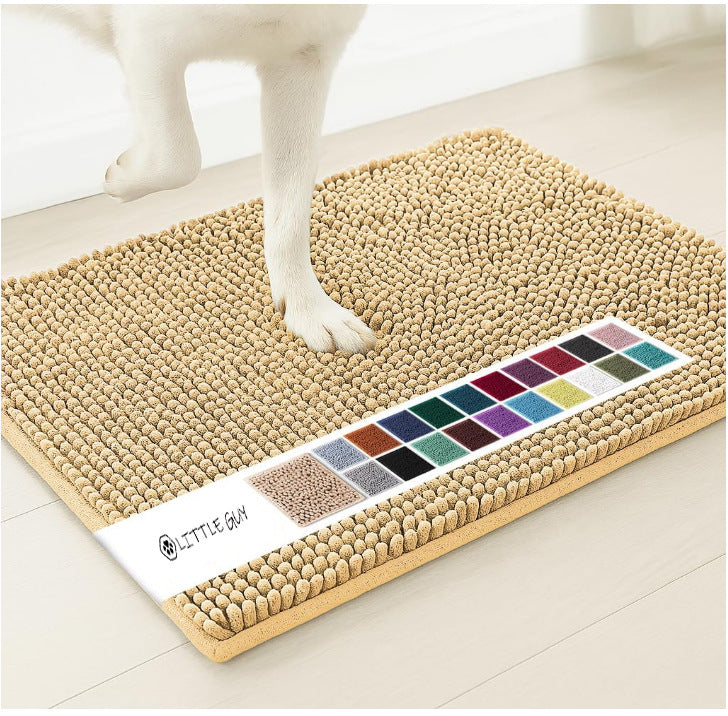 Chenille Plush Thickened Anti-Slip Dog Mat Pet Bed Warm Sleeping Pad