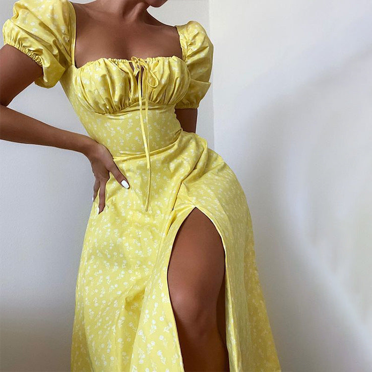 French Elegant Retro Strap Dress