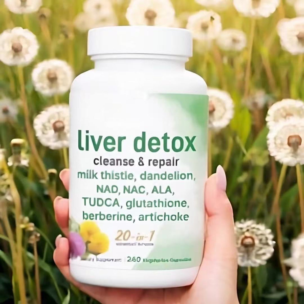 Liver Detox Capsules Dietary Supplement
