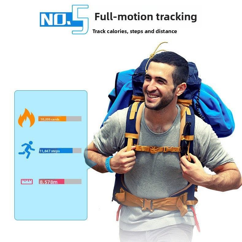 Smart Sports Bracelet with Color Screen