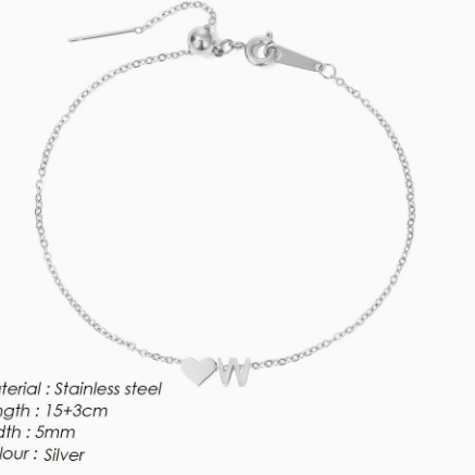 Letter Bracelet Woman