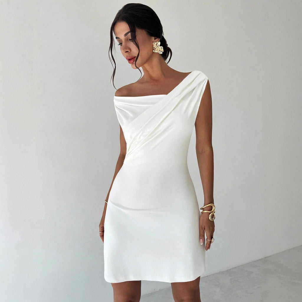 Sleeveless Double Layer Knitted Dress