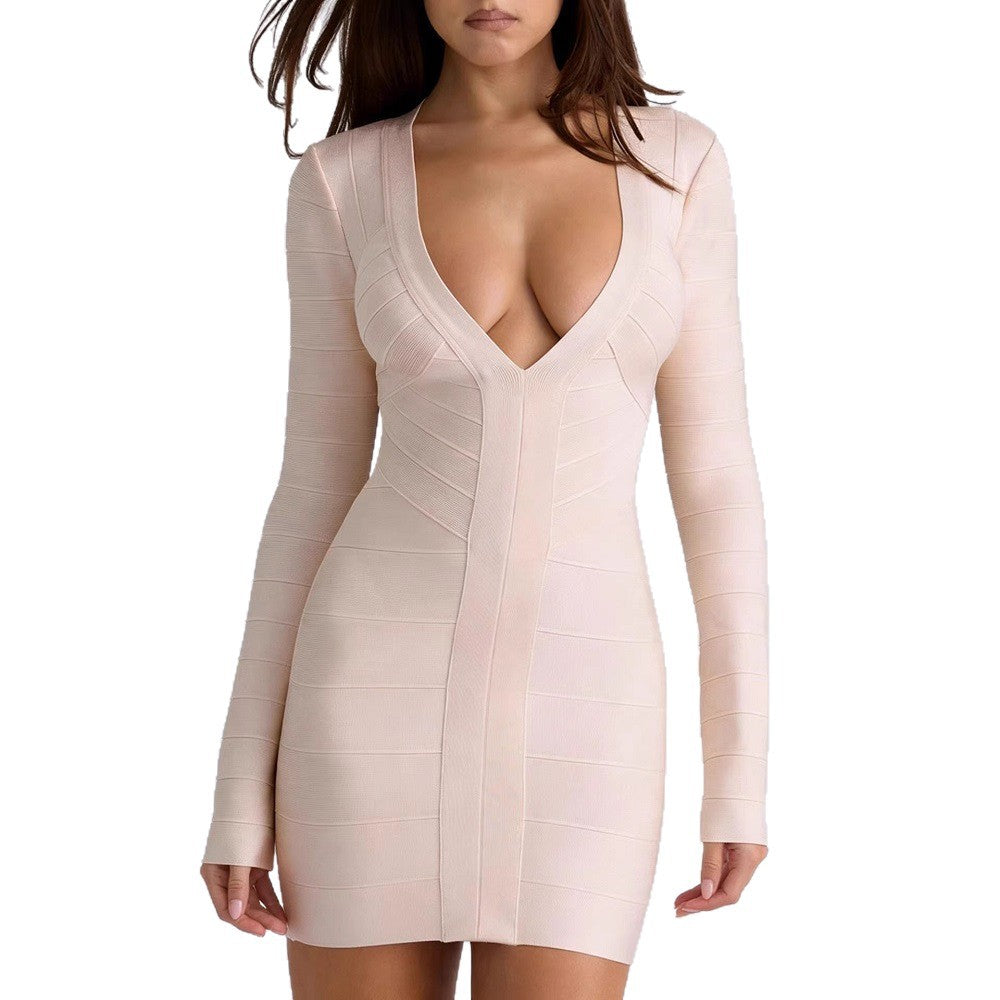 Womens Bodycon Wrap Dress