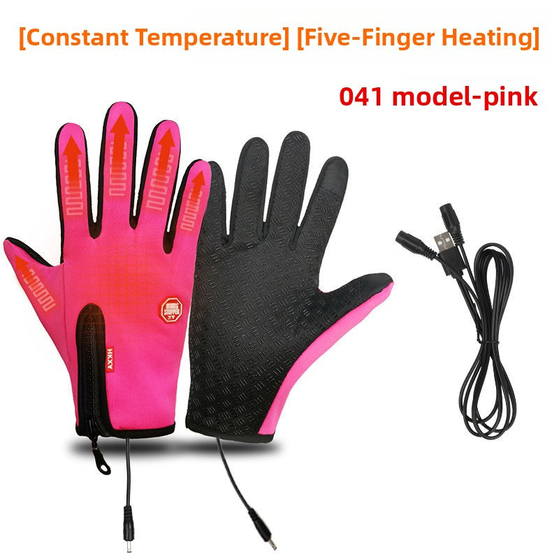 USB heated gloves