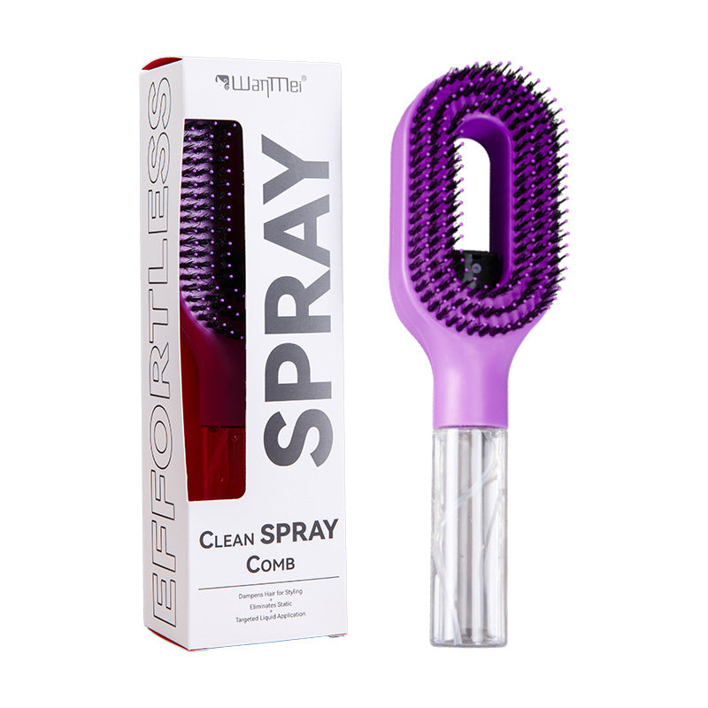 Professional Spray Air Comb with Ventilation Design