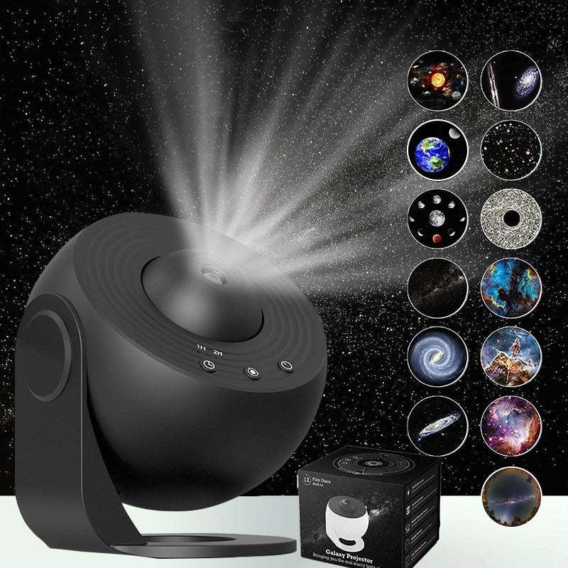 Starry Night Projection Lamp with Multiple Films