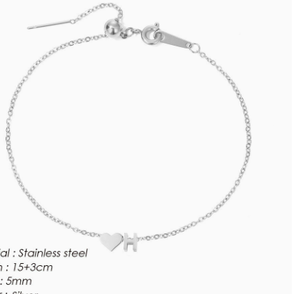 Letter Bracelet Woman