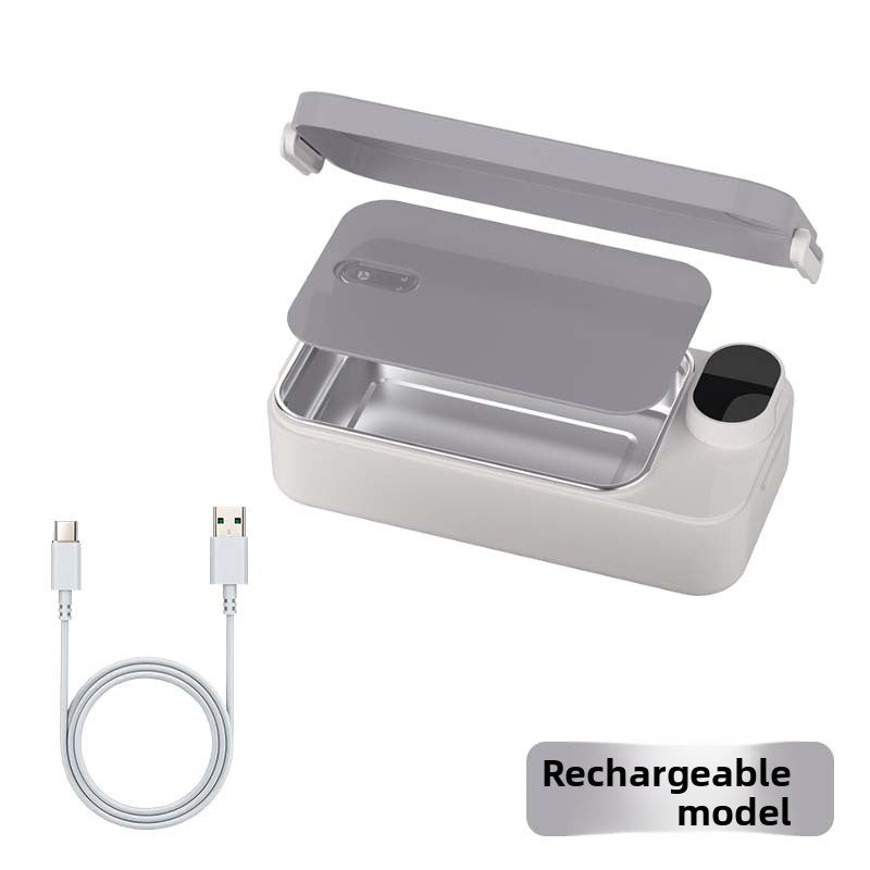 Stainless Steel Wireless Heating Lunch Box