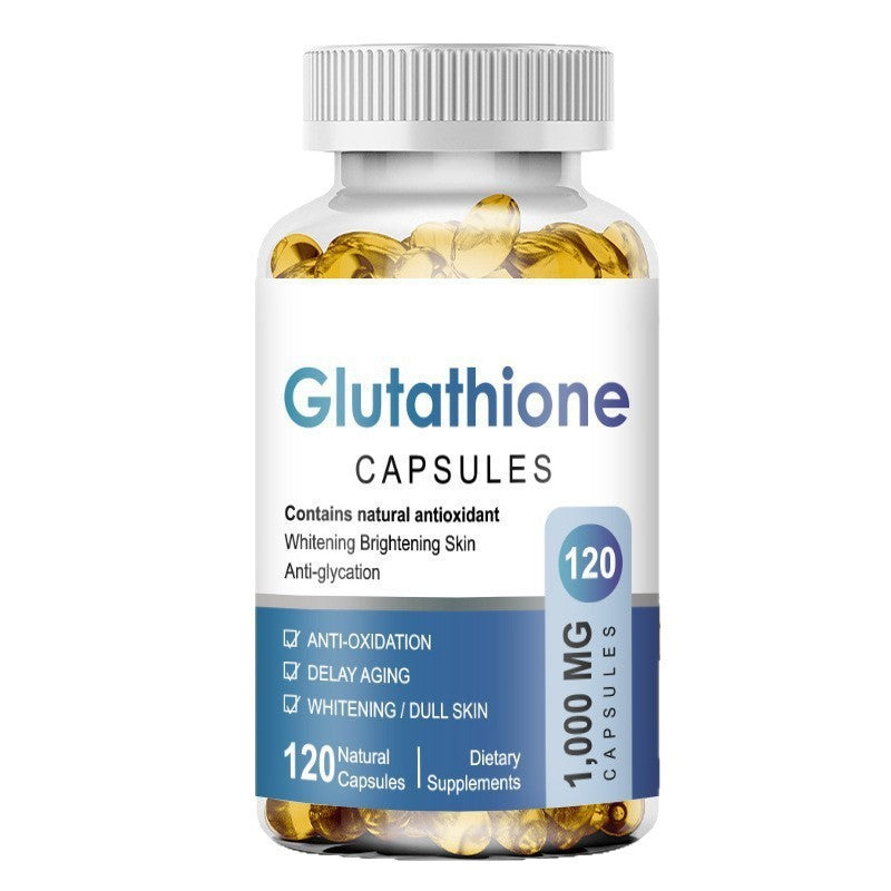 Glutathione Softgel Capsules Nutritional Supplement