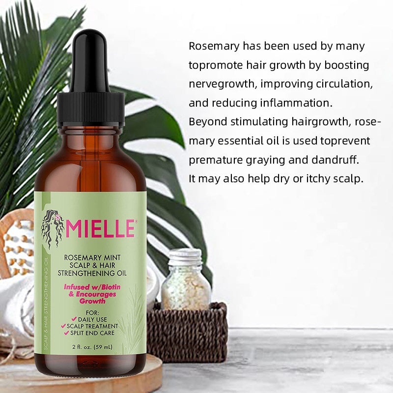 Rosemary Mint Hair Strengthening Essential Oil