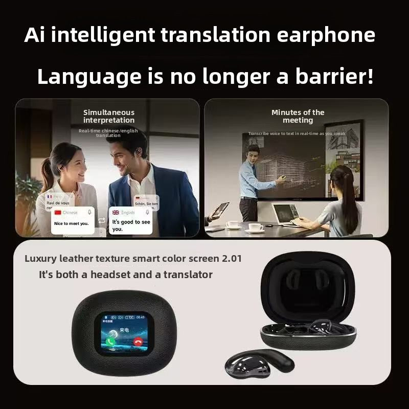 AI Translation Bluetooth Earphones with High Sound Quality